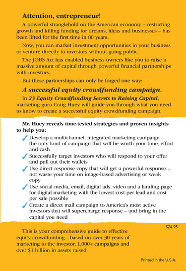 23 Equity Crowdfunding Secrets to Raising Capital